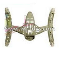 MJX X500 RC Quadcopter parts-08 Bottom canopy,Bottom shell cover-Gray